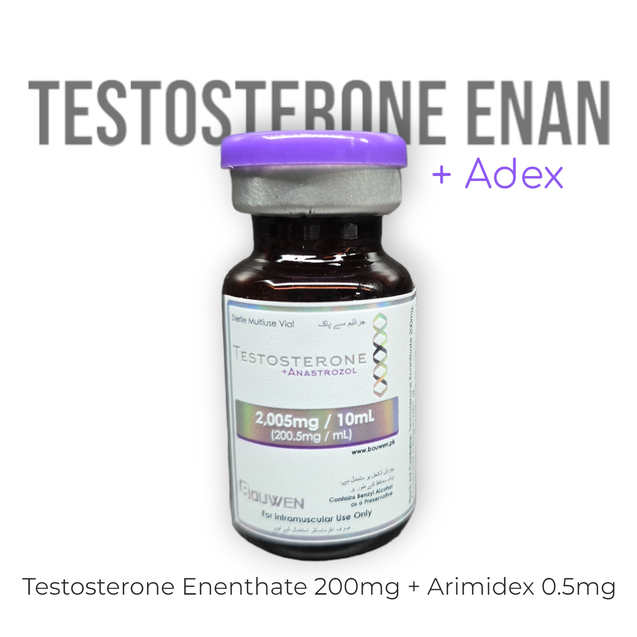 Photoroom-20240509_195425 Testosterone Enanthate + Arimidex 200.5mg