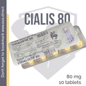 Cialis - Tadalafil Extra Strength - 80mg