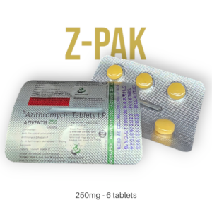 Z-Pak (Azithromycin) - 250mg