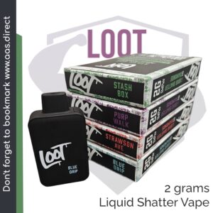 LOOT - 2g Liquid Shatter Disposable Unit