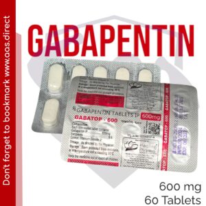 Gabapentin 600mg - 60 Tablet